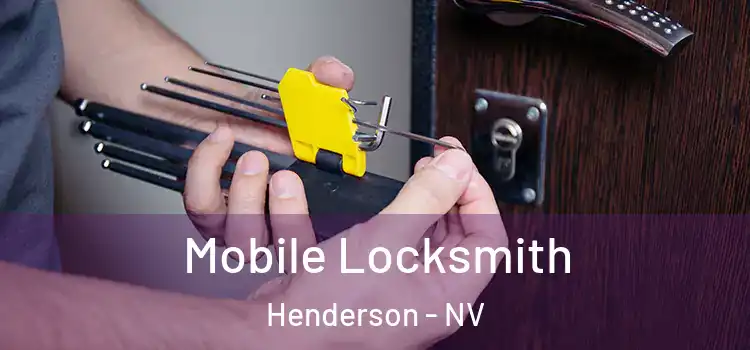  Mobile Locksmith Henderson - NV