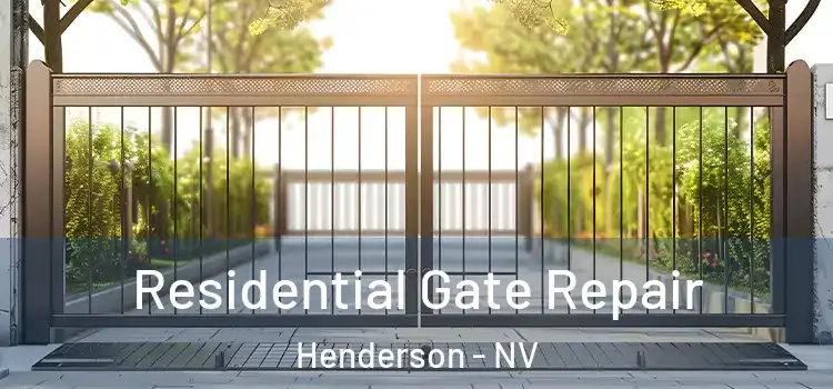 Residential Gate Repair Henderson - NV