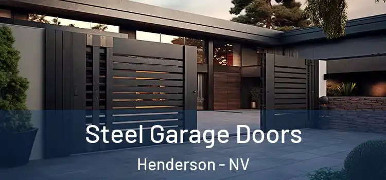  Steel Garage Doors Henderson - NV